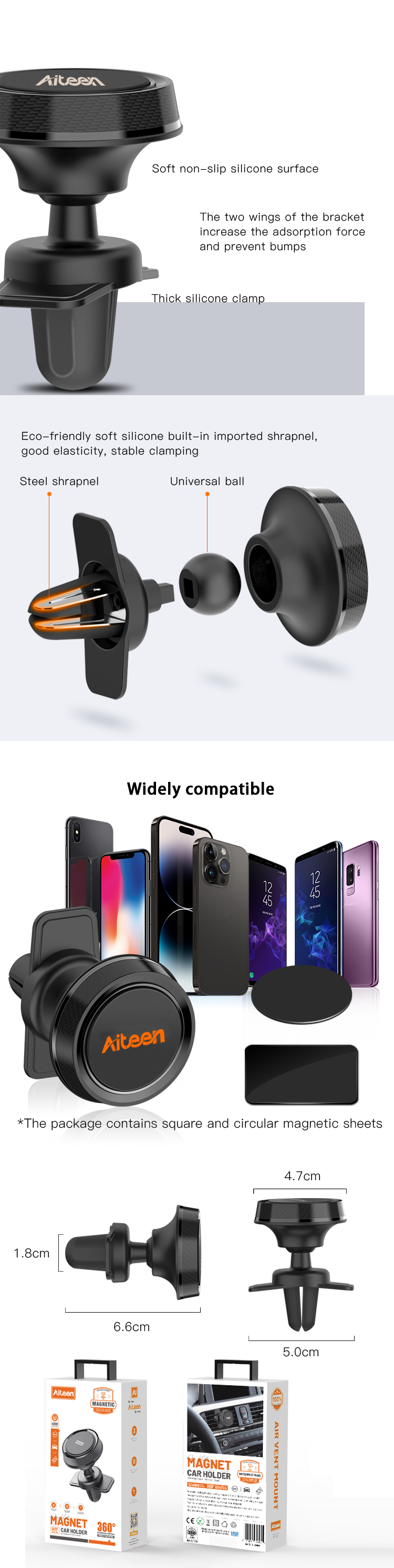 H17 Magnetic Phone Holder