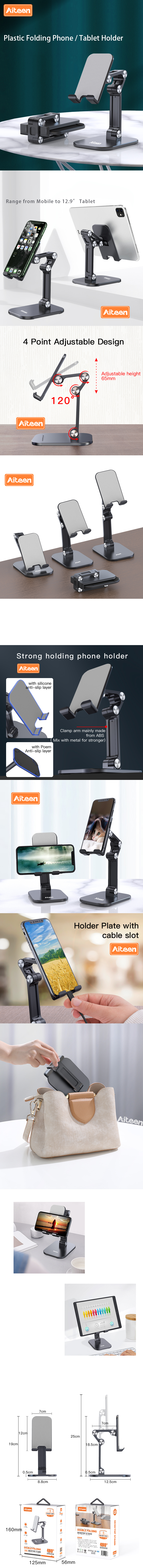 H26 Folding Table Holder for tablet/mobile