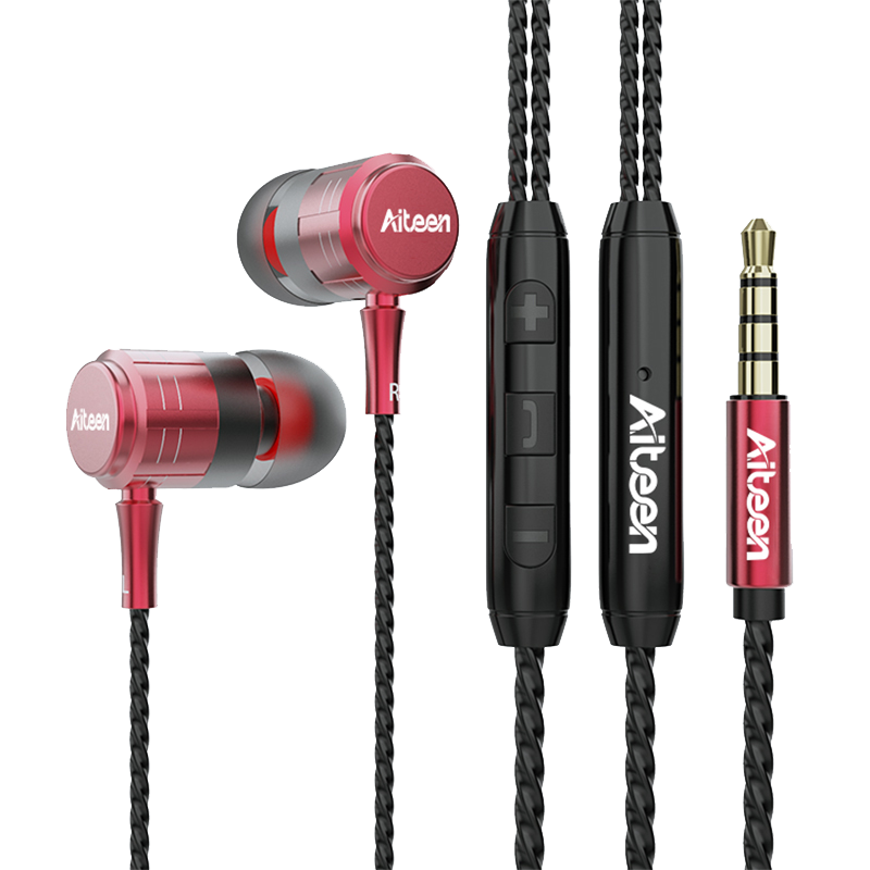 EN02-R Earphone 3.5mm  Red