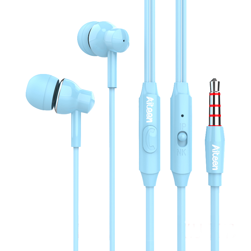 EN05-LB Earphone 3.5mm Light Blue