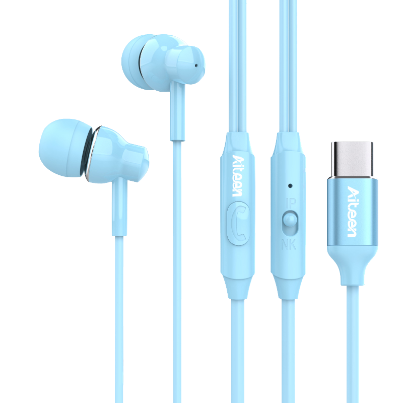 EN05C-LB Type-C Earphone Light Pink