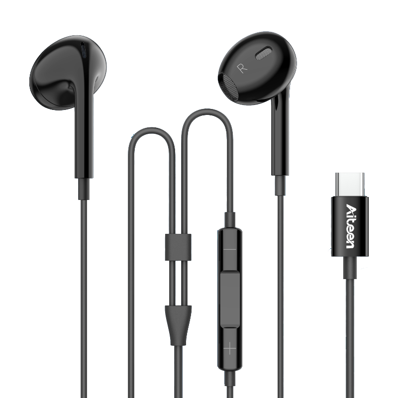 EN06C-B Type-C Earphone Black