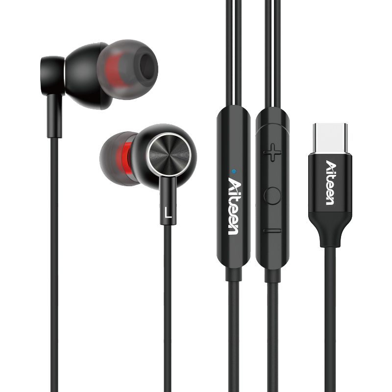 EN18C-B Type-C Earphone Black