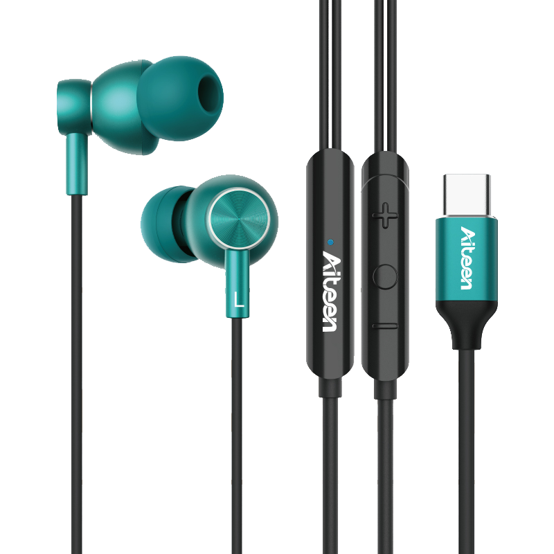 EN18C-GN Type-C Earphone Green