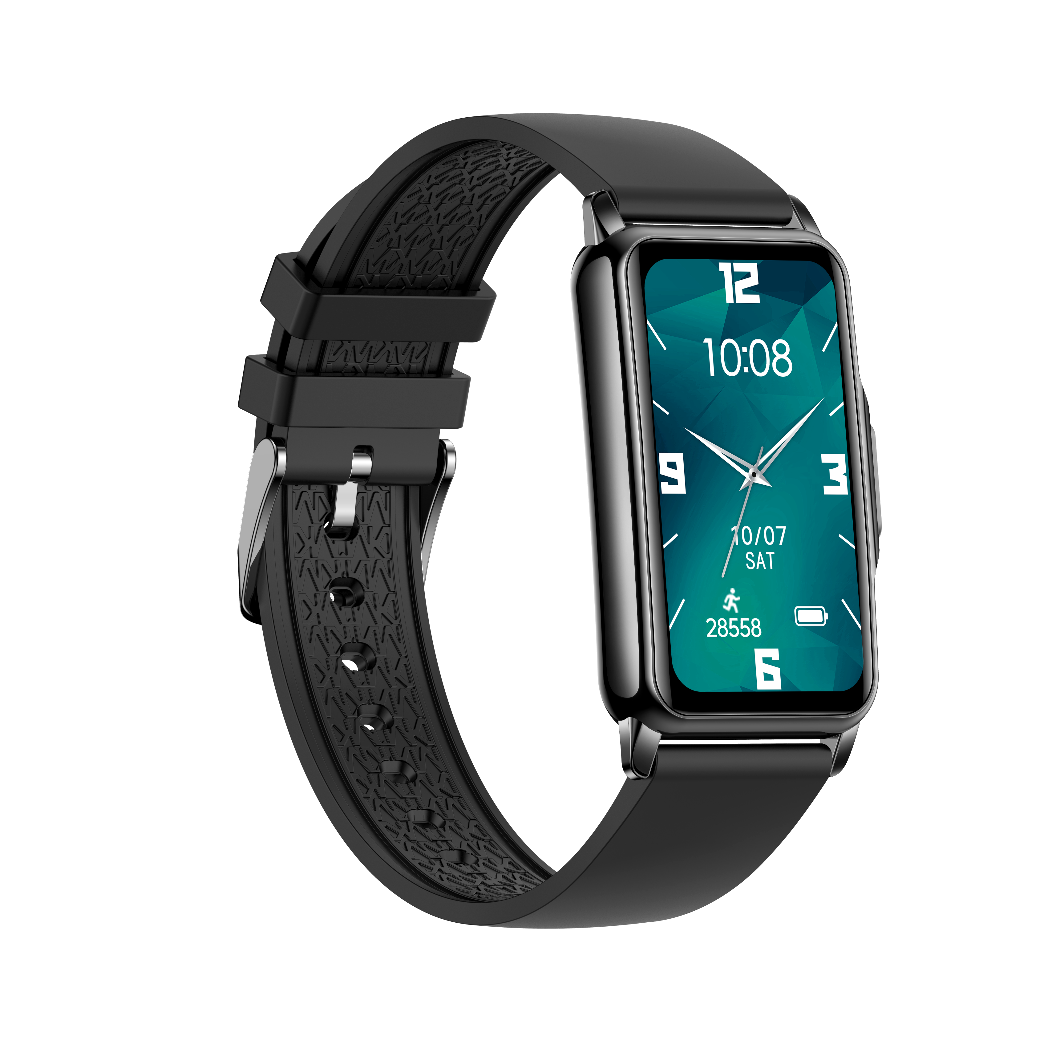 Ai-01B SmartWatch Black with black strap