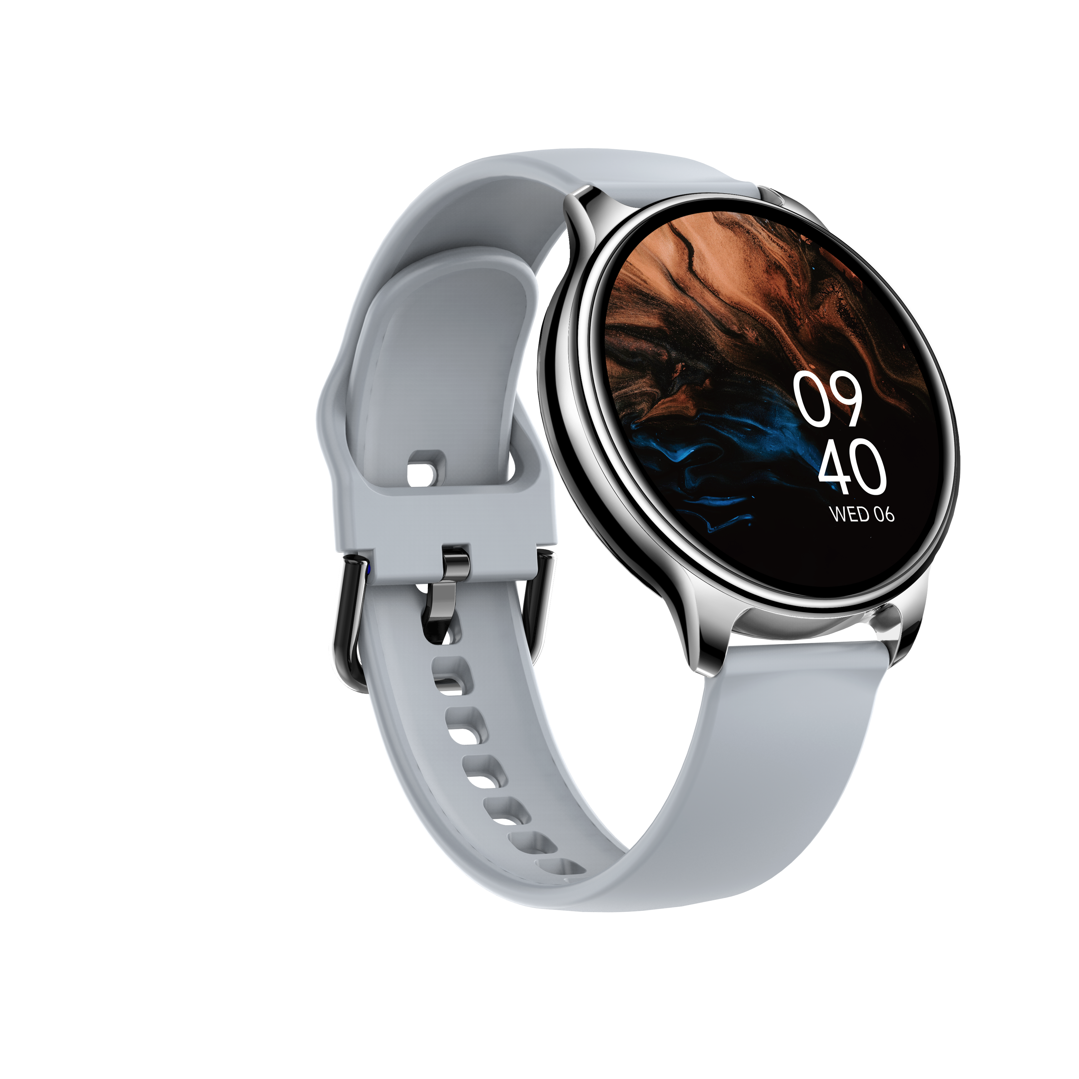 Ai-03S SmartWatch Silver with grey strap
