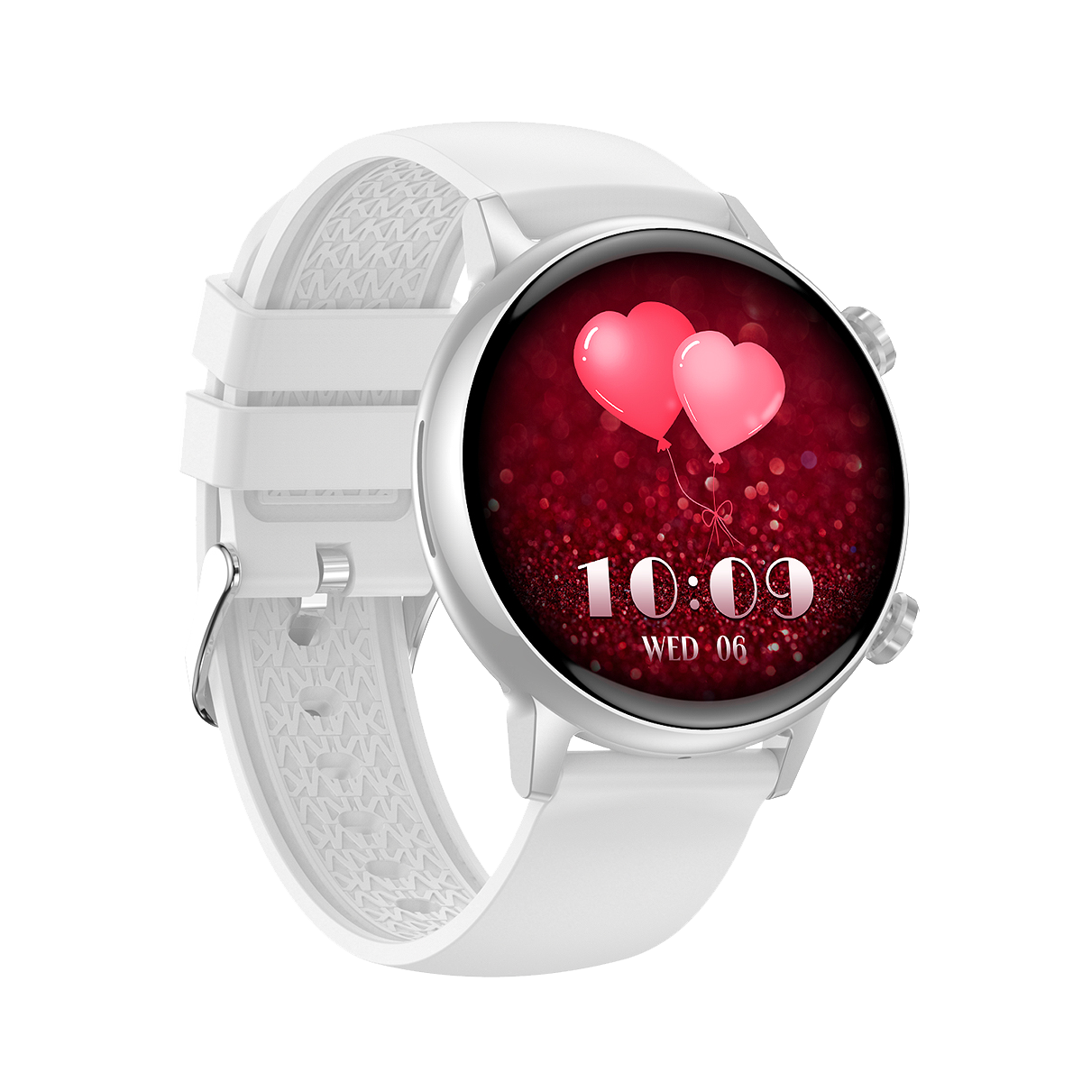 Ai-07W SmartWatch White with white strap