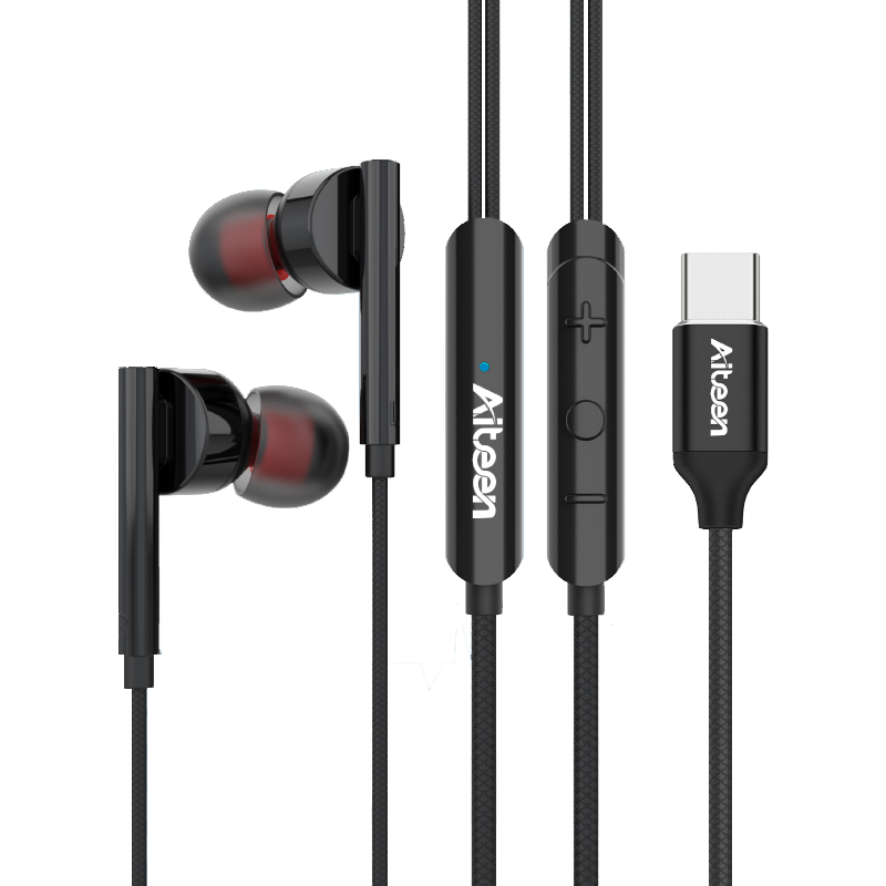 EN03C-B Type-C Earphone Black