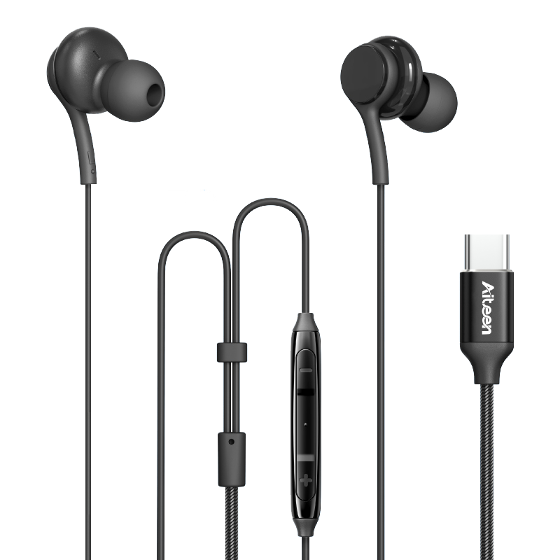 EN08C-B Type-C Earphone Black