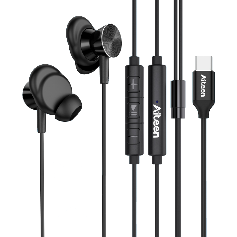 EN11C-B Bluetooth Dynamic Earphone TYPE-C Black