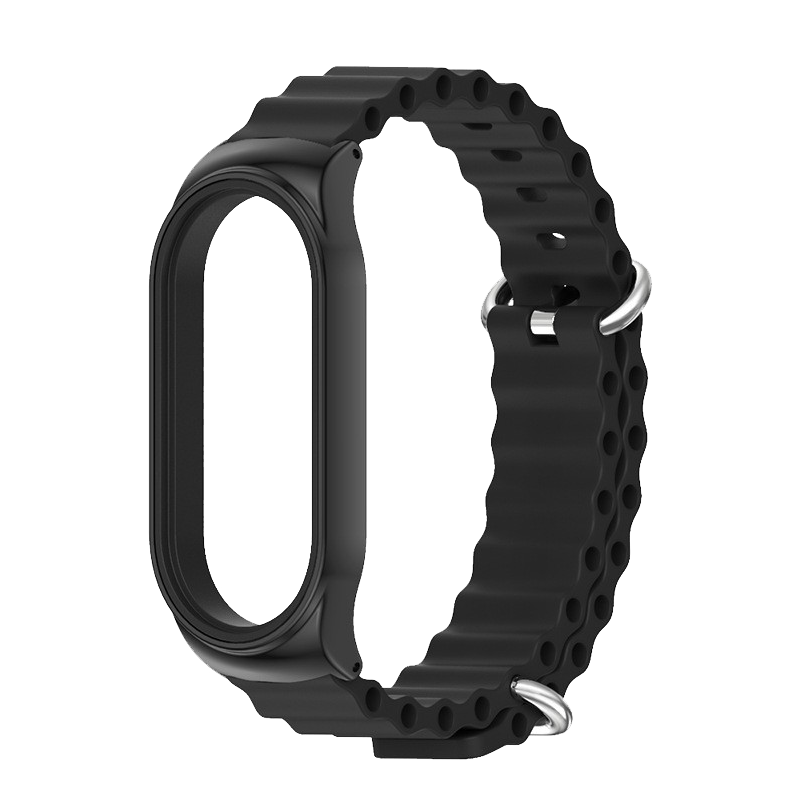 Strap AITEEN Mi Band 3/4/5/6 Black