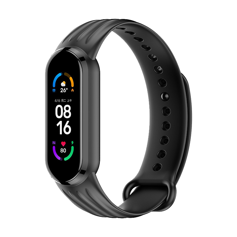 Strap AITEEN Mi Band 5/6/7 Black