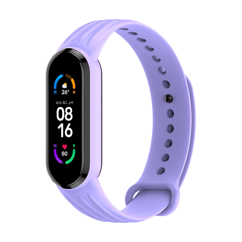 Strap AITEEN Mi Band 5/6/7 Purple