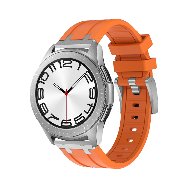 Silicone strap 22mm Orange