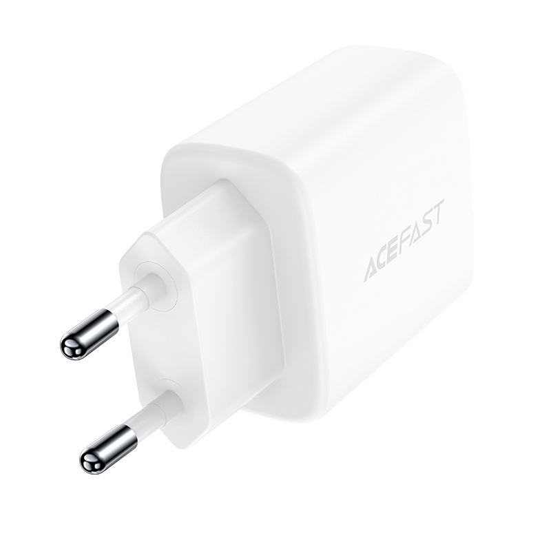 A25 PD20W (USB-C+USB-A) Dual Port Charger (EU) White