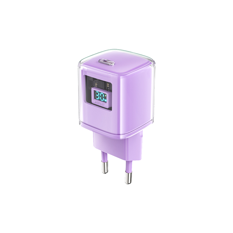 A53 Sparkling Series PD30W GaN (USB-C) Charger Purple